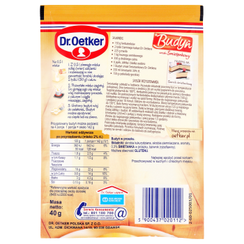 Dr. Oetker Budyń Śmietankowy 40 g