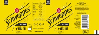 Schweppes Tonic Zero 0,85l