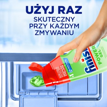 Finish All-in-1 MAX Żel Zmywarki  45 Zero 0% 900 ml