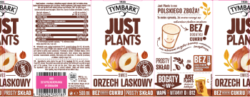 Tymbark Just Plants Orzech laskowy 500ml