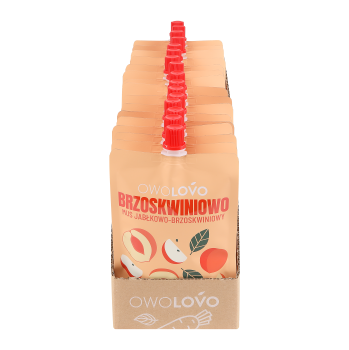 Mus jabłkowo-brzoskwiniowy 200g * BRZOSKWINIOWO OWOLOVO