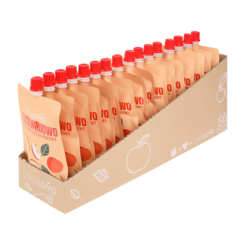 Mus jabłkowo-brzoskwiniowy 200g * BRZOSKWINIOWO OWOLOVO