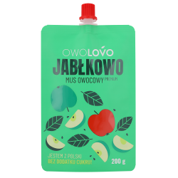 Mus jabłkowy 200g * JABŁKOWO OWOLOVO