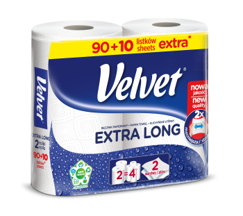 Ręcznik Papierowy Velvet Extra Long szt. 2