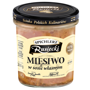 Spichlerz Rusiecki Mięsiwo w sosie własnym 280g
