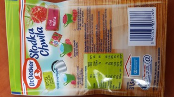 Dr. Oetker Słodka Chwila Kisiel Malina Z Owocami 31,5 g