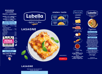 Lubella Makaron lasagne 500 g