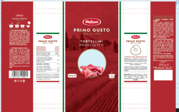 Melissa Primo Gusto Tortellini z szynką 250 g