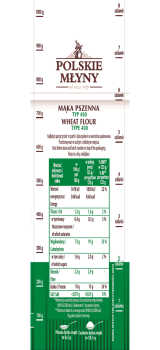 Polskie Młyny Mąka Szymanowska pszenna krupczatka typ 450 1 kg
