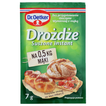 Dr. Oetker Drożdże suszone 7 g