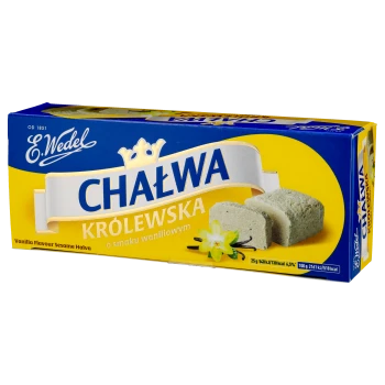 E. Wedel Chałwa królewska o smaku waniliowym 250 g