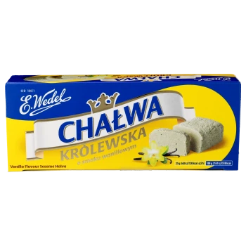 E. Wedel Chałwa królewska o smaku waniliowym 250 g