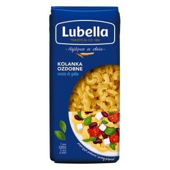 Lubella Creste di Gallo Makaron Kolanka ozdobne 400 g