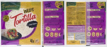 Develey Funtastic Tortilla z ziarnami 250 g (4 sztuki)
