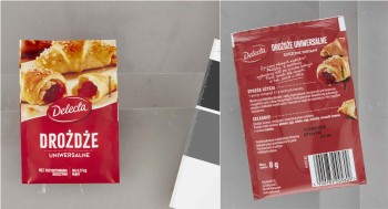 Delecta Drożdże instant 8 g