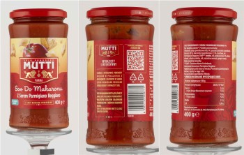 Mutti Sos pomidorowy z serem Parmigiano Reggiano 400 g