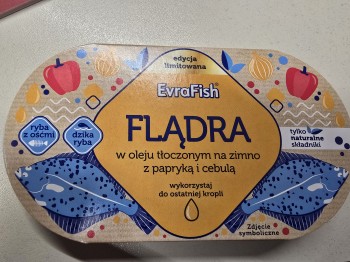 Evrafish Flądra W Oleju Z Papryką I Cebulą 170 G