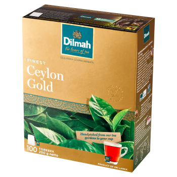 Dilmah Ceylon Gold Herbata czarna klasyczna 200 g (100 torebek)