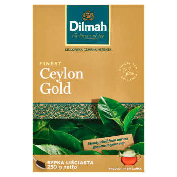 Dilmah Ceylon Gold Klasyczna czarna herbata sypka 250 g