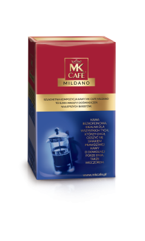 MK Cafe Mildano Bezkofeinowa 250 g kawa palona mielona
