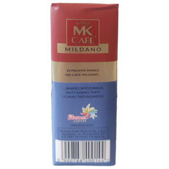 MK Cafe Mildano Bezkofeinowa 250 g kawa palona mielona