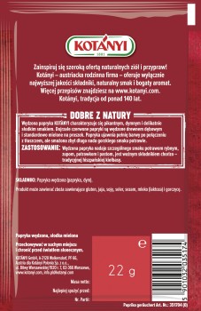 Kotányi Papryka wędzona słodka 22 g