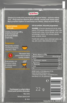 Kotányi Grill do karkówki Mieszanka przypraw 22 g