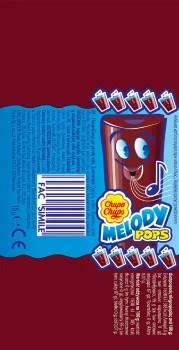 Chupa Chups Melody Pops lizak o smaku coli 15g