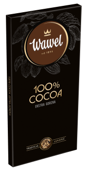 Wawel 100% cocoa Extra gorzka 80g