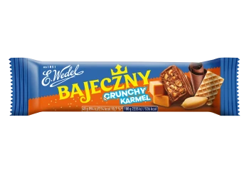 Wedel baton Bajeczny Crunchy Karmel 40 g