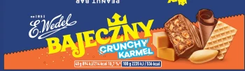 Wedel baton Bajeczny Crunchy Karmel 40 g