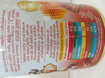 Masa krówkowa o smaku czekoladowym 400 g Helio