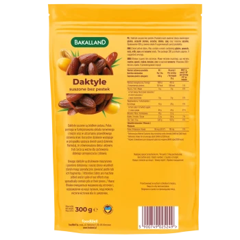 Daktyle suszone 300g Bakalland