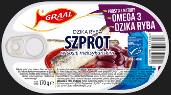 Graal Szprot w sosie meksykańskim 170 g