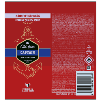 Old Spice Captain Dezodorant do ciała w aerozolu 150ml