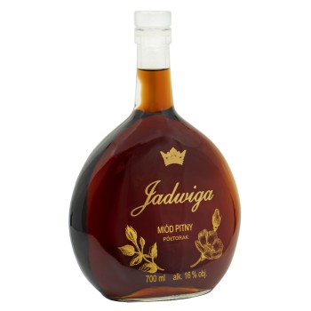 'Apis Miód pitny półtorak Jadwiga karafka 750 ml, alk. 16%