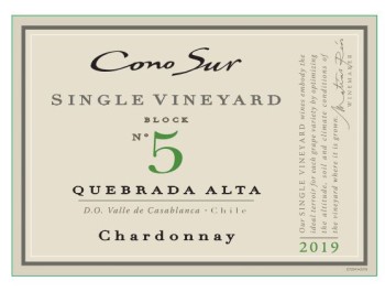 'Wino Cono Sur Single Vineyard B.W. 750 ml