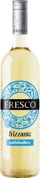 'WINO FRESCO FRIZZANTE BIAŁE PÓŁSŁODKIE 750ML