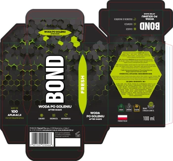 Woda po goleniu Bond Fresh 100ml