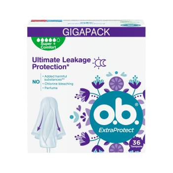 o.b. Extra Protect Super + Comfort 36 szt.