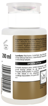 Zmywacz do paznokci Cztery Pory Roku Ekspresowy z jagodą acai Wzmacniający 200ml