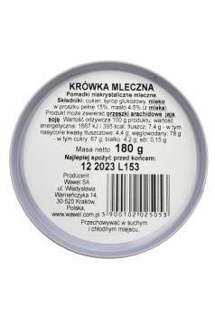 Wawel Puszka Krówka Mleczna 180g