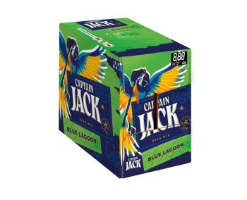 'Piwo CAPTAIN JACK Blue Lagoon 6% butelka 400ml bezzwrotna