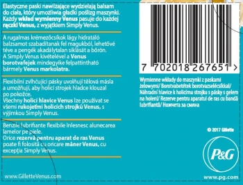 Venus Comfortglide Coconut plus Olay Wkłady do maszynki 4 szt.