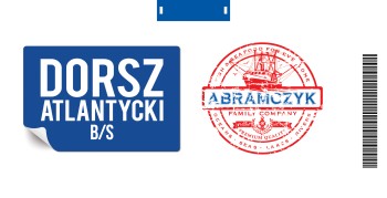 ABRAMCZYK Dorsz Atlantycki Filety 5-32+ Bez Skóry Bez Dodatków 0% 6,81Kg S-VAC