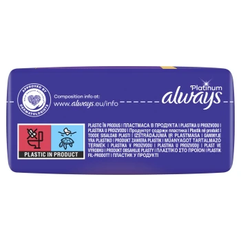 Always Platinum Podpaski ze skrzydełkami rozmiar 2 14 szt.