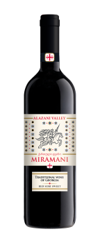'MIRAMANI Alazani Valley red semi sweet 11% 0,75 L