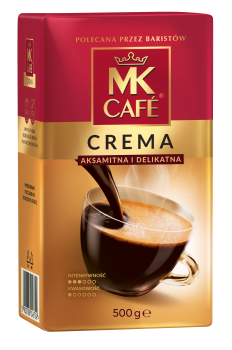 Kawa mielona MK Cafe Crema 500g vac