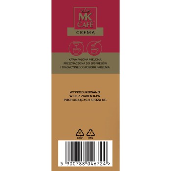 Kawa mielona MK Cafe Crema 500g vac