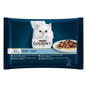GOURMET PERLE Duet Rybny 4x85g